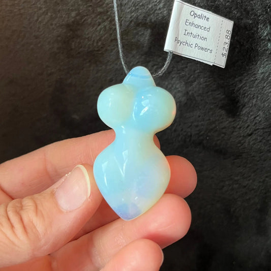 Opalite Goddess Necklace WN-0220 - Shop Wholesale Crystals