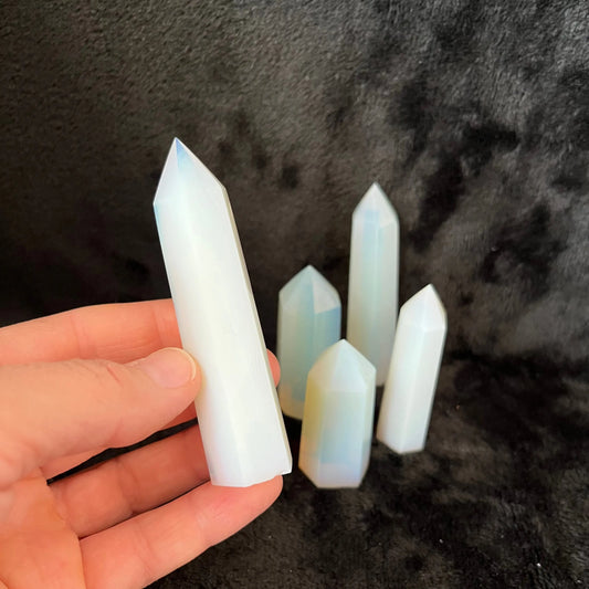 Opalite Obelisk , 1 pound, WO-0044 - Shop Wholesale Crystals