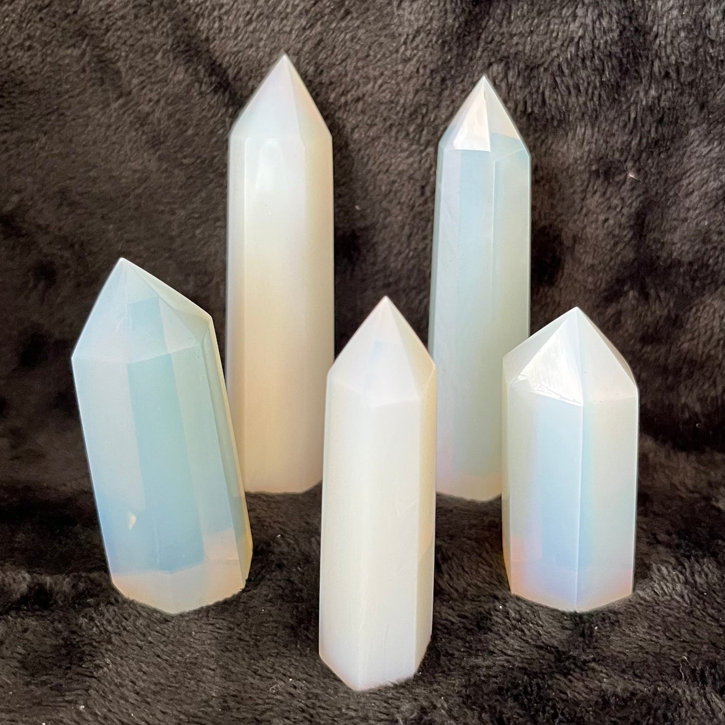 Opalite Obelisk , 1 pound, WO-0044