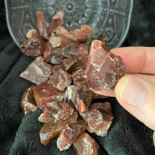 Red Calcite Raw Chunk (Approx. 1”) 1 Pound WR-0005 - Shop Wholesale Crystals