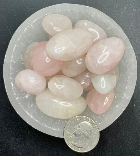 Rose Quartz Tumbled Stone, 1 Pound Bag (Approx. 20-30 mm) WT-0122-B - Shop Wholesale Crystals