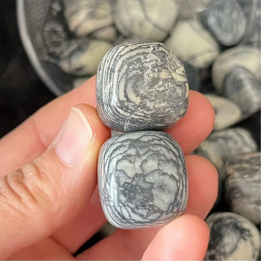 Spiderweb Jasper Tumbled Stone, 1 Pound Bag WT-0134 - Shop Wholesale Crystals