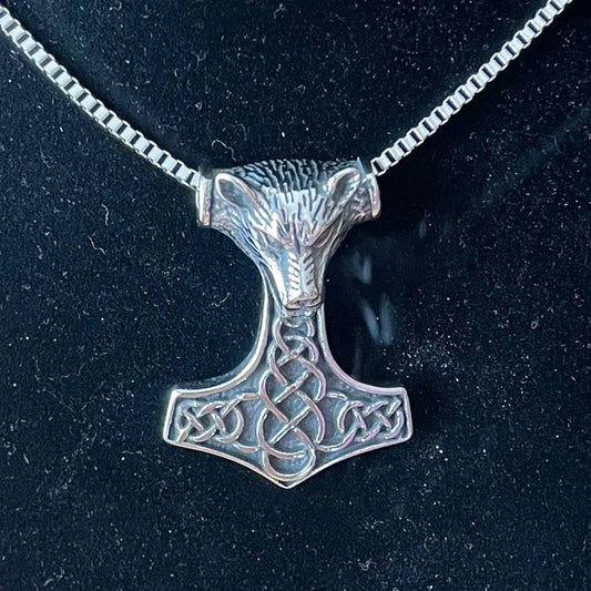 Thor’s Hammer Necklace WN-0051 - Shop Wholesale Crystals