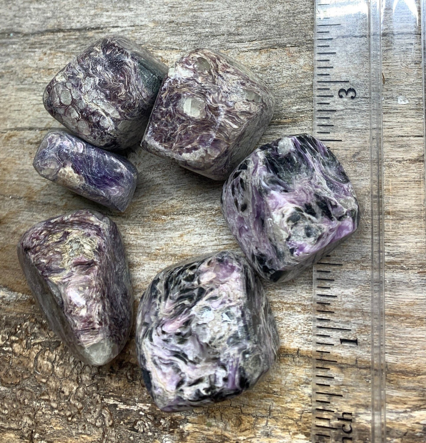 Charoite Tumbled Stone BIN-0861