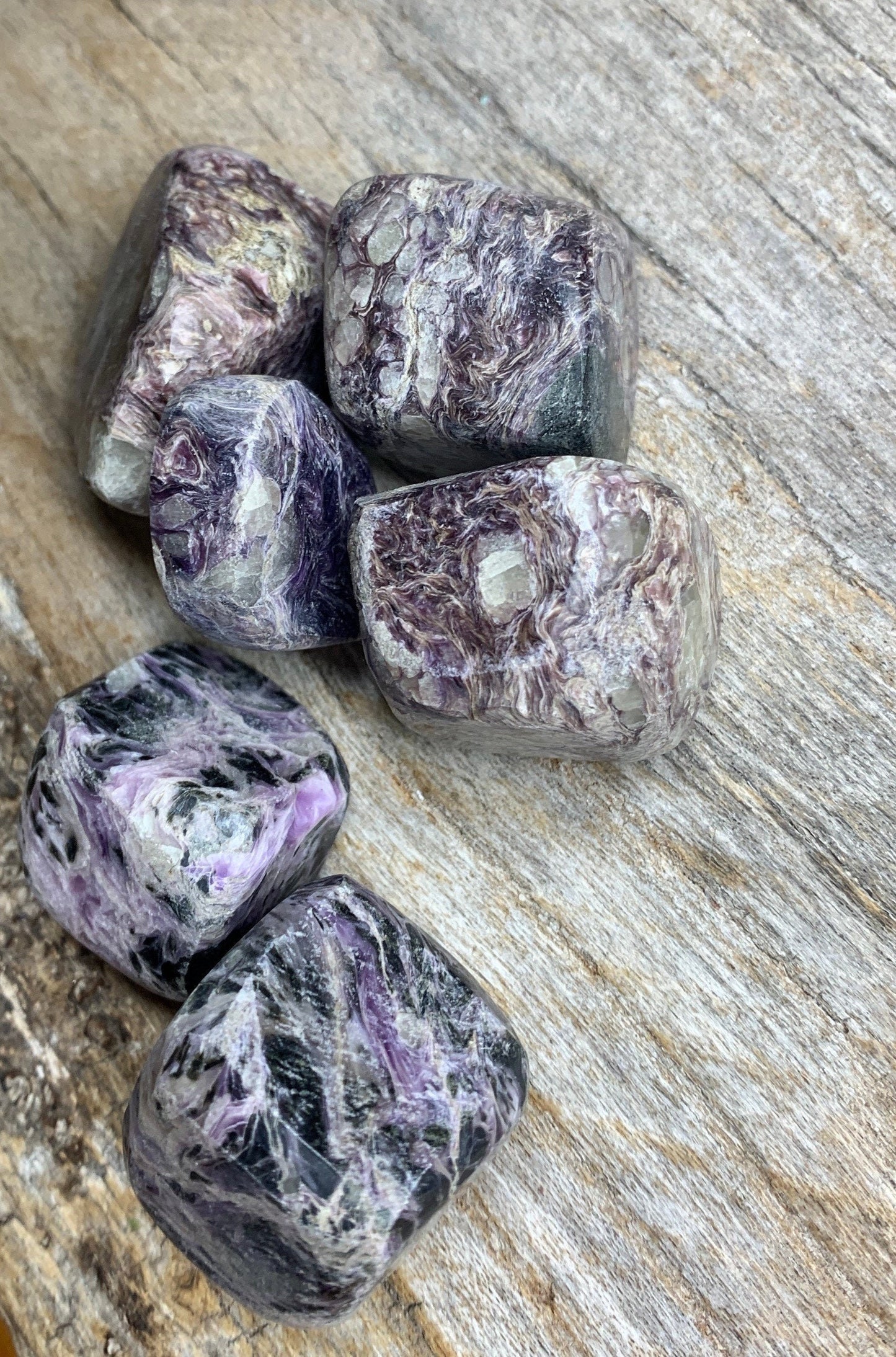 Charoite Tumbled Stone BIN-0861