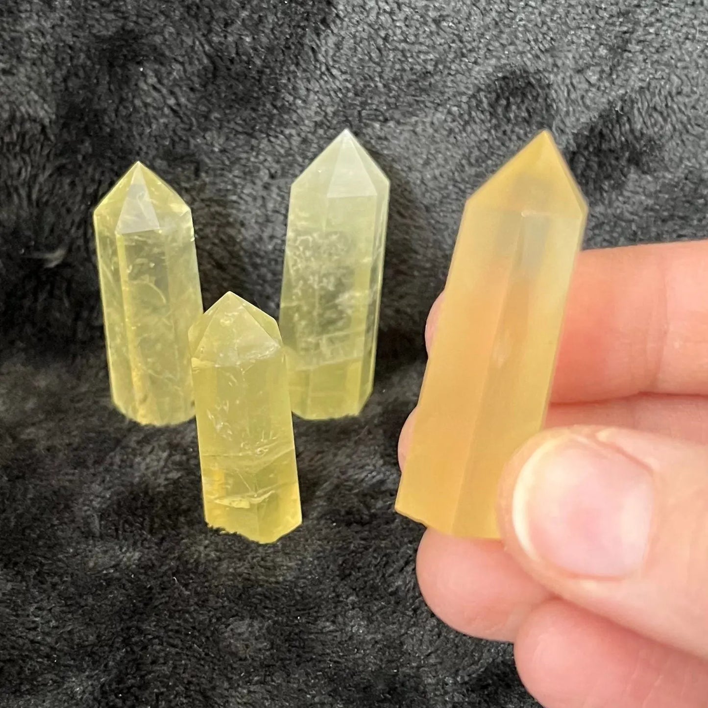 Citrine Obelisk 4 pack, WO-0054 Shop Wholesale Crystals