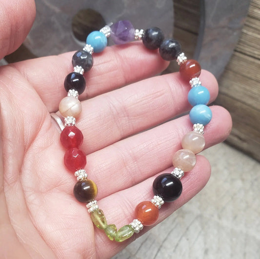 Leo Zodiac Bracelet, Handmade BRC-0007 Shop Wholesale Crystals