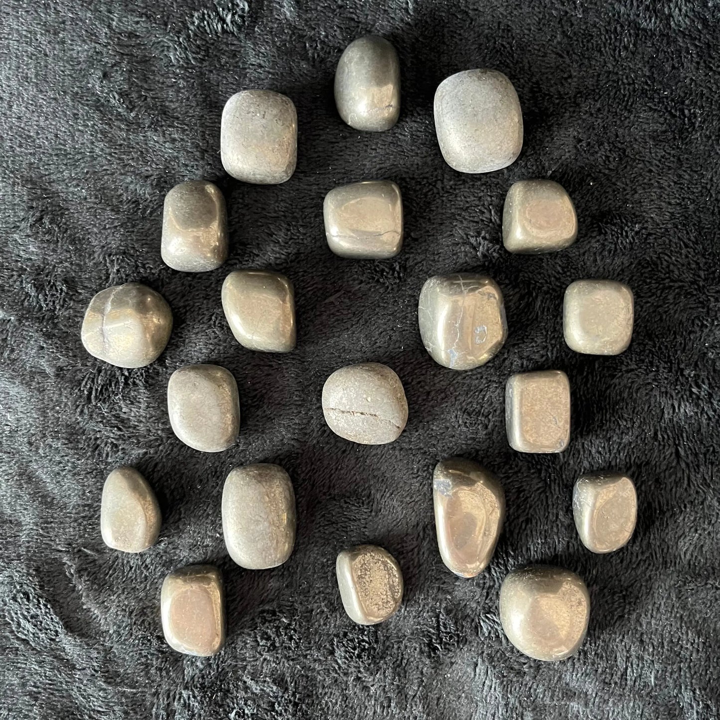 Pyrite Tumbled Stone (Approx. 3/4” - 1”) BIN-1500 Shop Wholesale Crystals