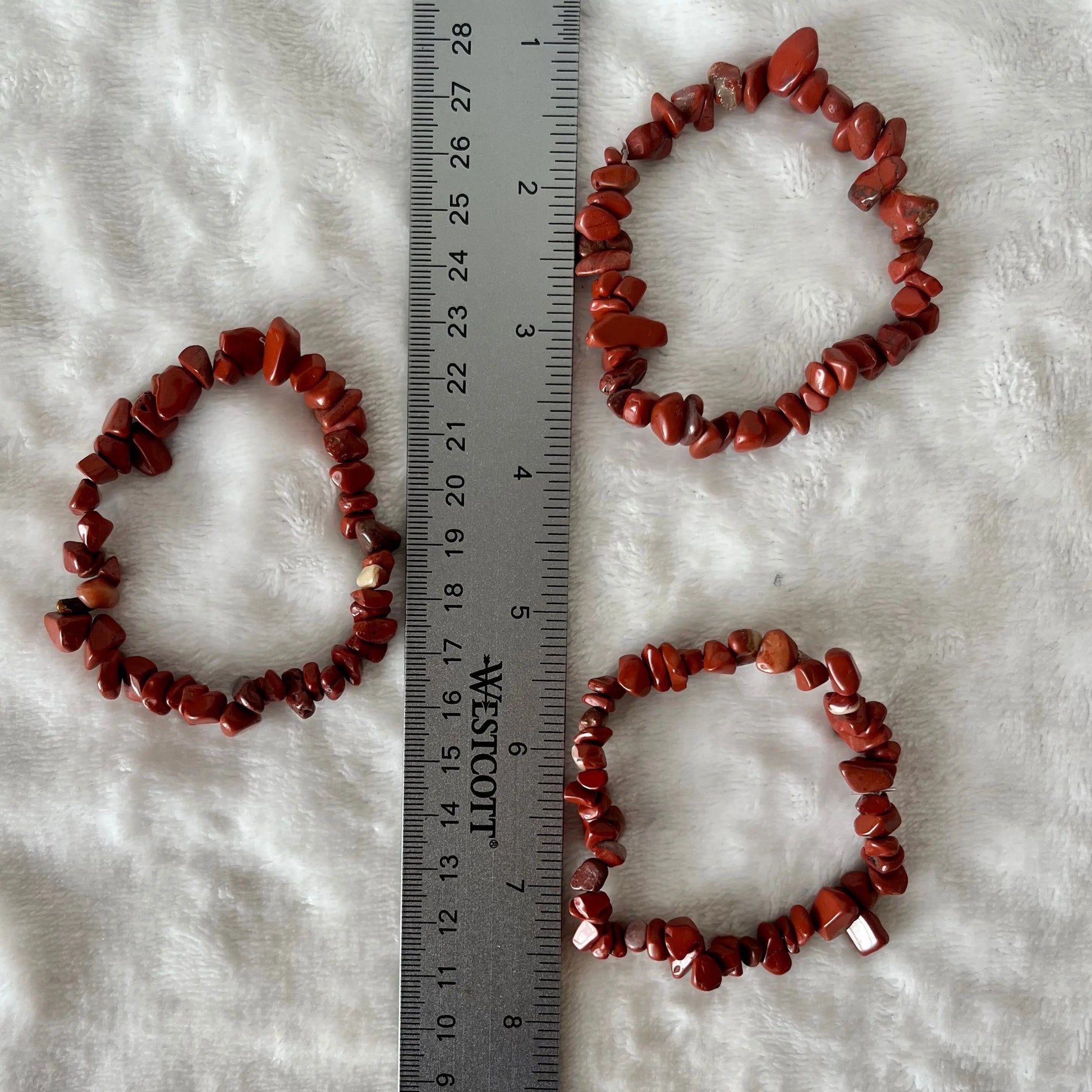 Red Jasper Chip Bracelet BRC-0014 Shop Wholesale Crystals