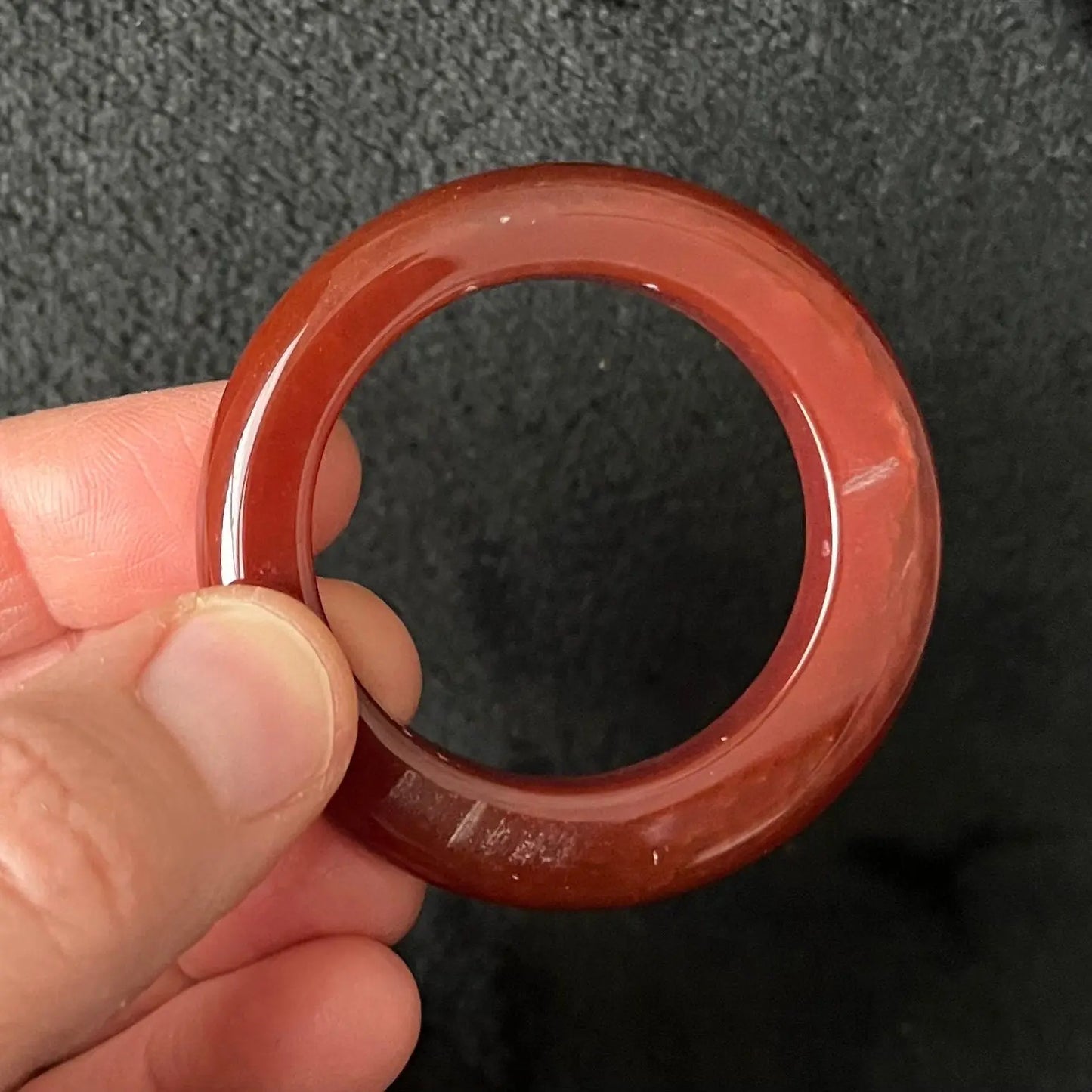 Carnelian Agate Sphere Stand (to be used with 50-80mm spheres) 0296 Shop Wholesale Crystals