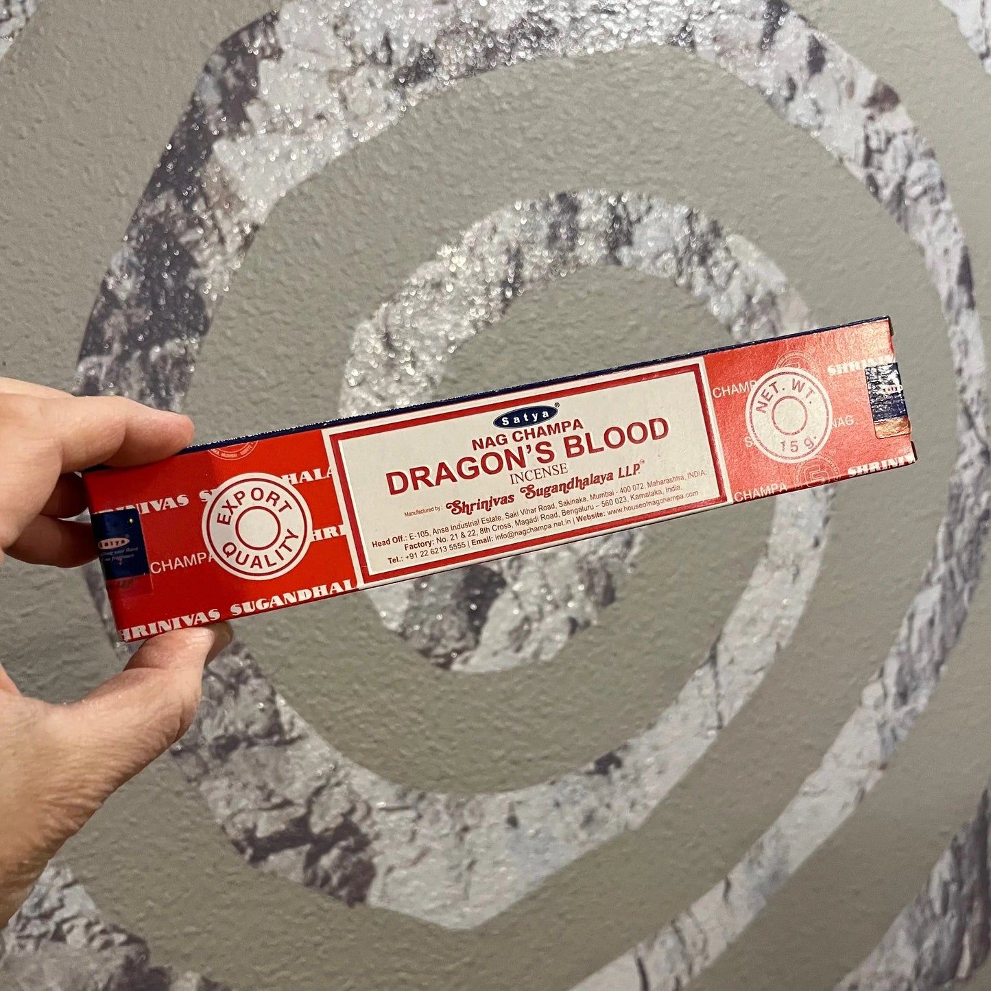 Satya Dragons Blood Incense Sticks 1601 Shop Wholesale Crystals