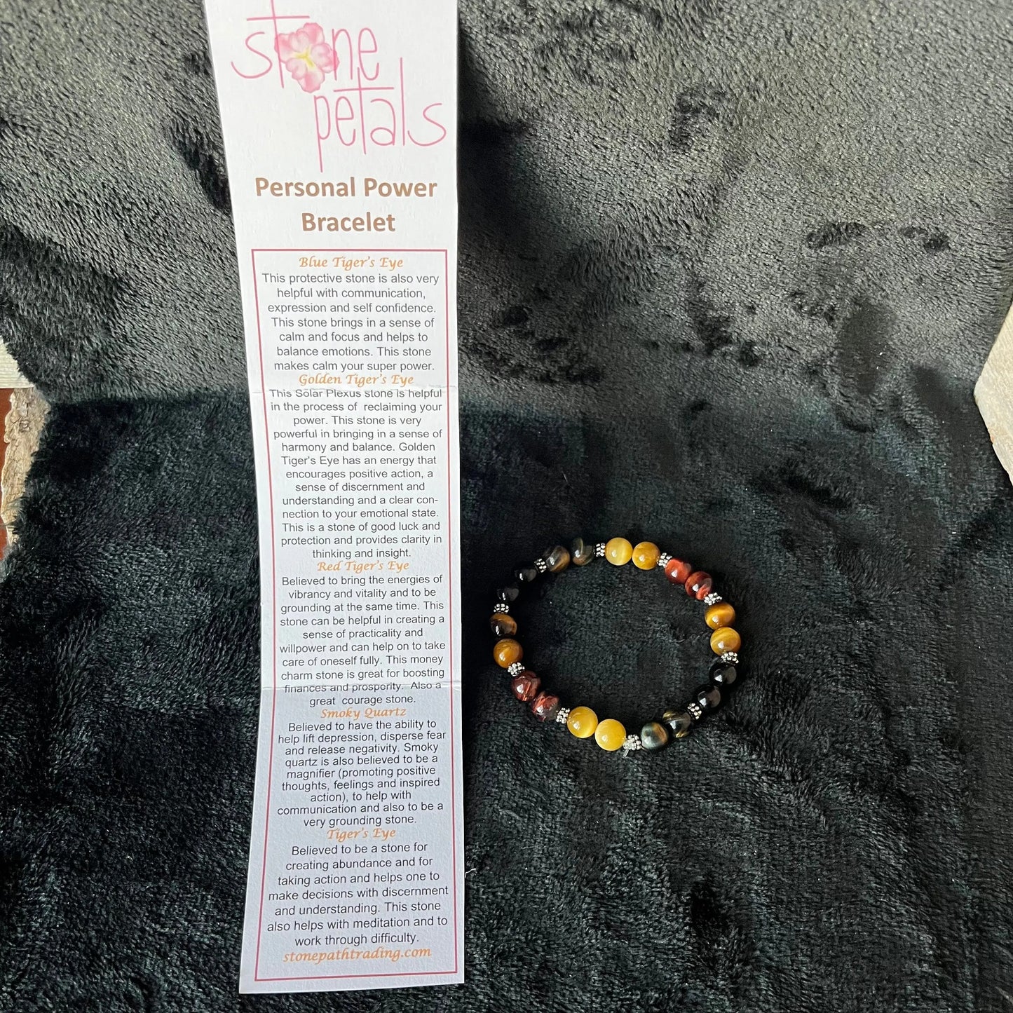 Personal Power Bracelet, Handmade BRC-0065 Shop Wholesale Crystals
