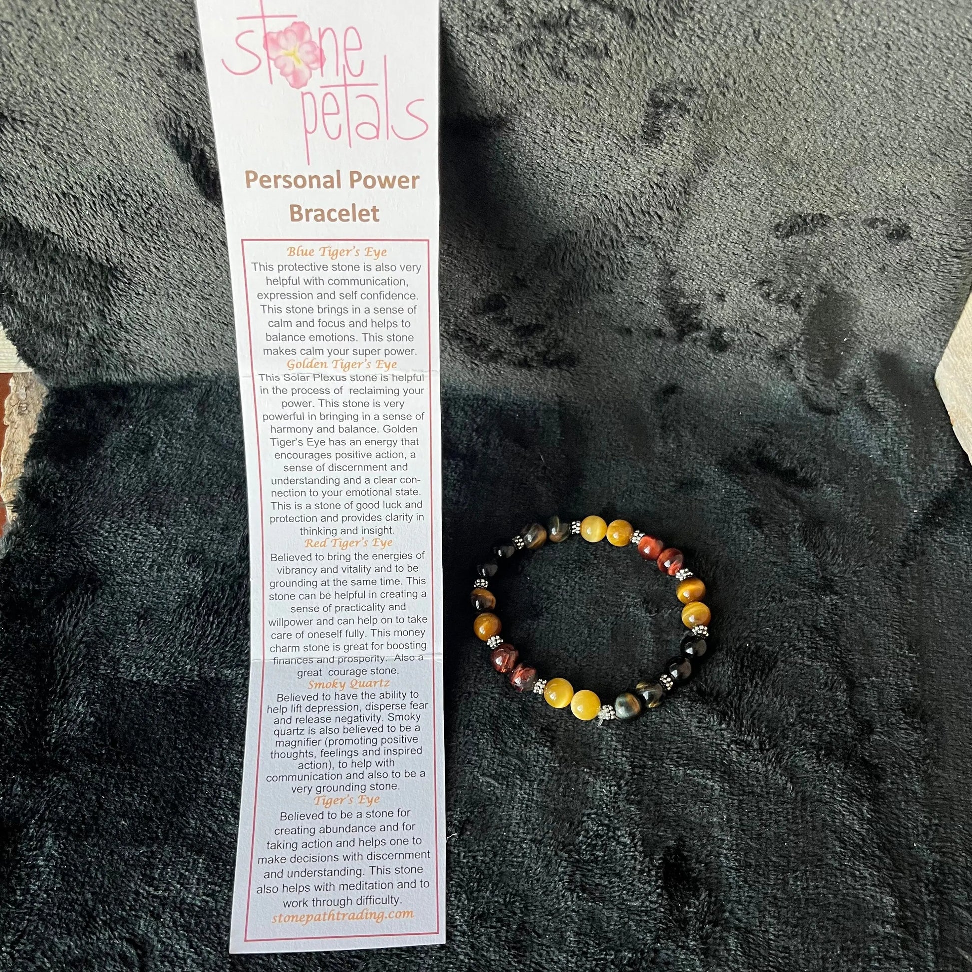 Personal Power Bracelet, Handmade BRC-0065 Shop Wholesale Crystals
