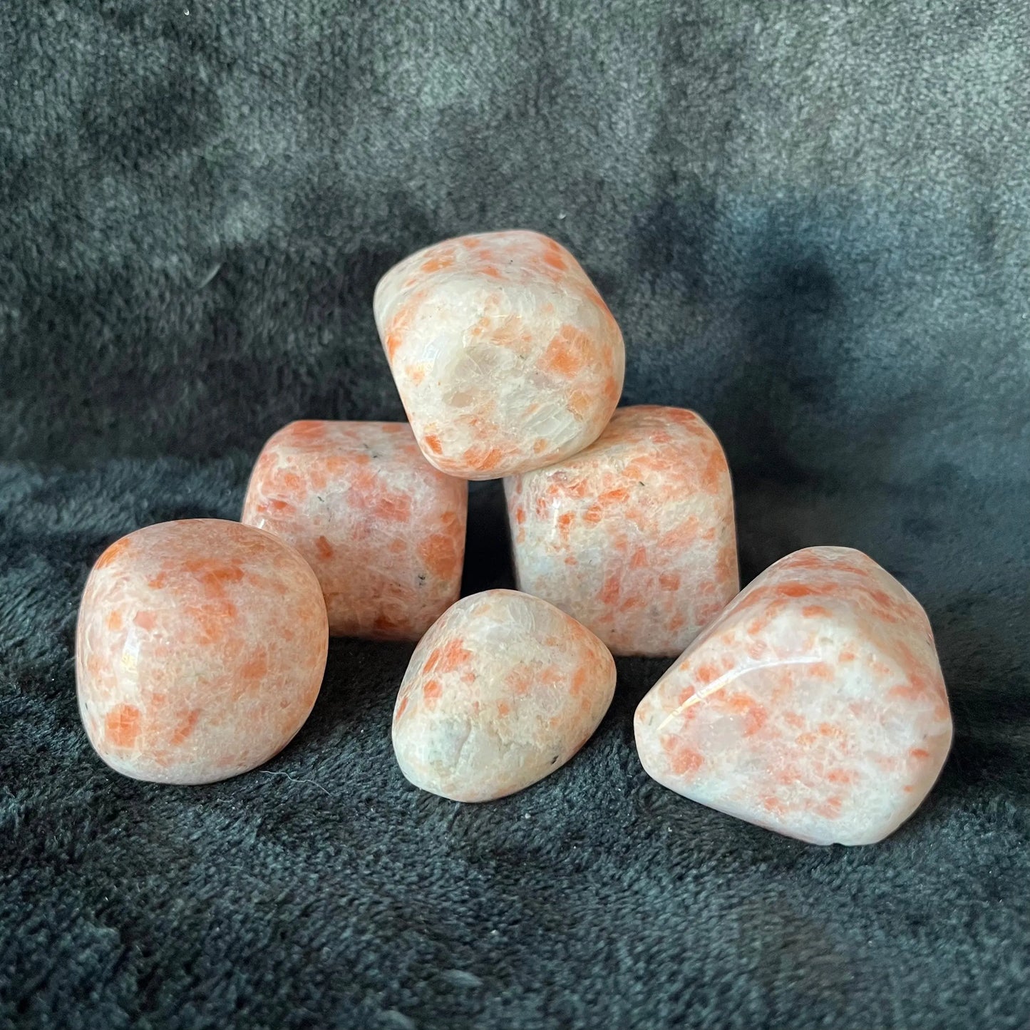 Sunstone  Large Tumbled Stone, 1 Pound (Approx. 1 1/2 - 1 3/4") WT-0139-B Shop Wholesale Crystals