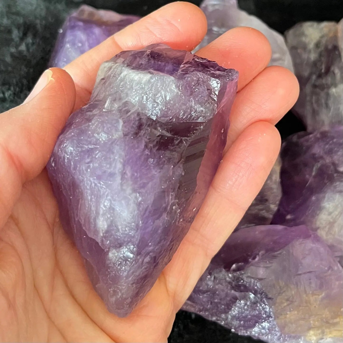 Amertrine Raw Chunk (Approx. 2” -21/2”) 1234 Shop Wholesale Crystals