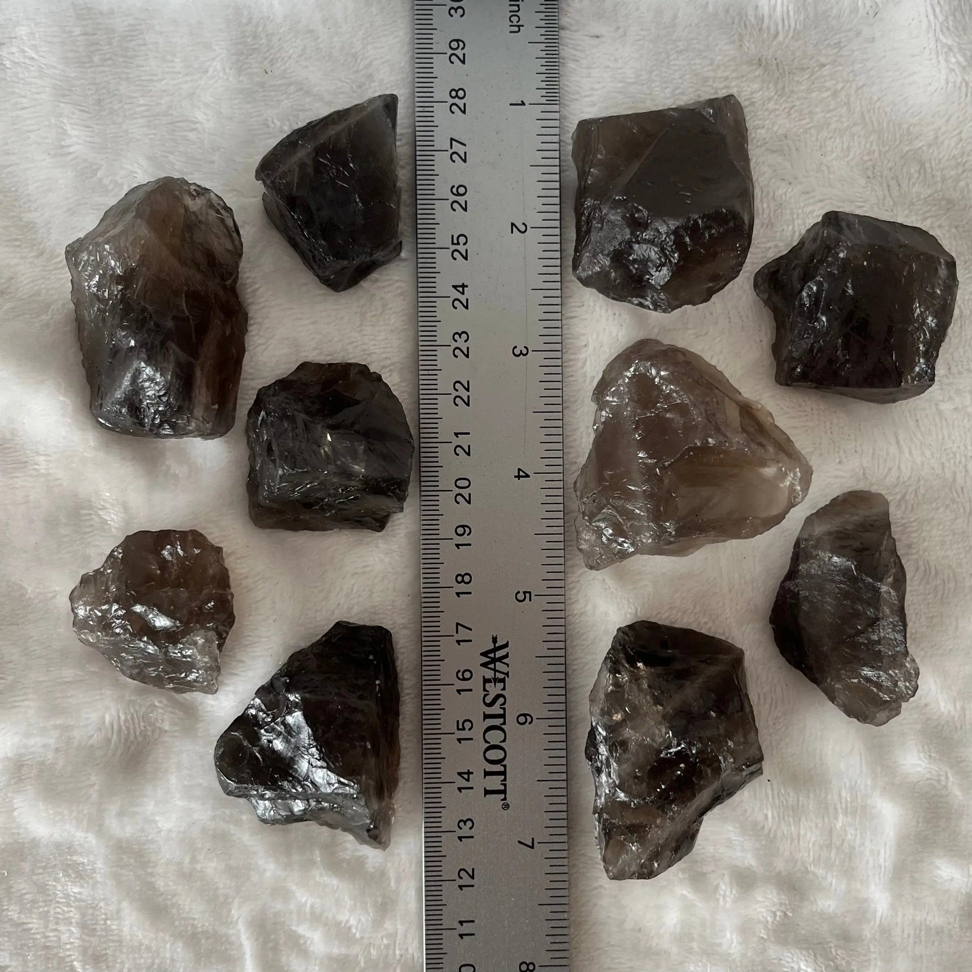 Smoky Quartz Raw Chunk (Approx. 1 1/2” - 1 3/4”) 1232 Shop Wholesale Crystals
