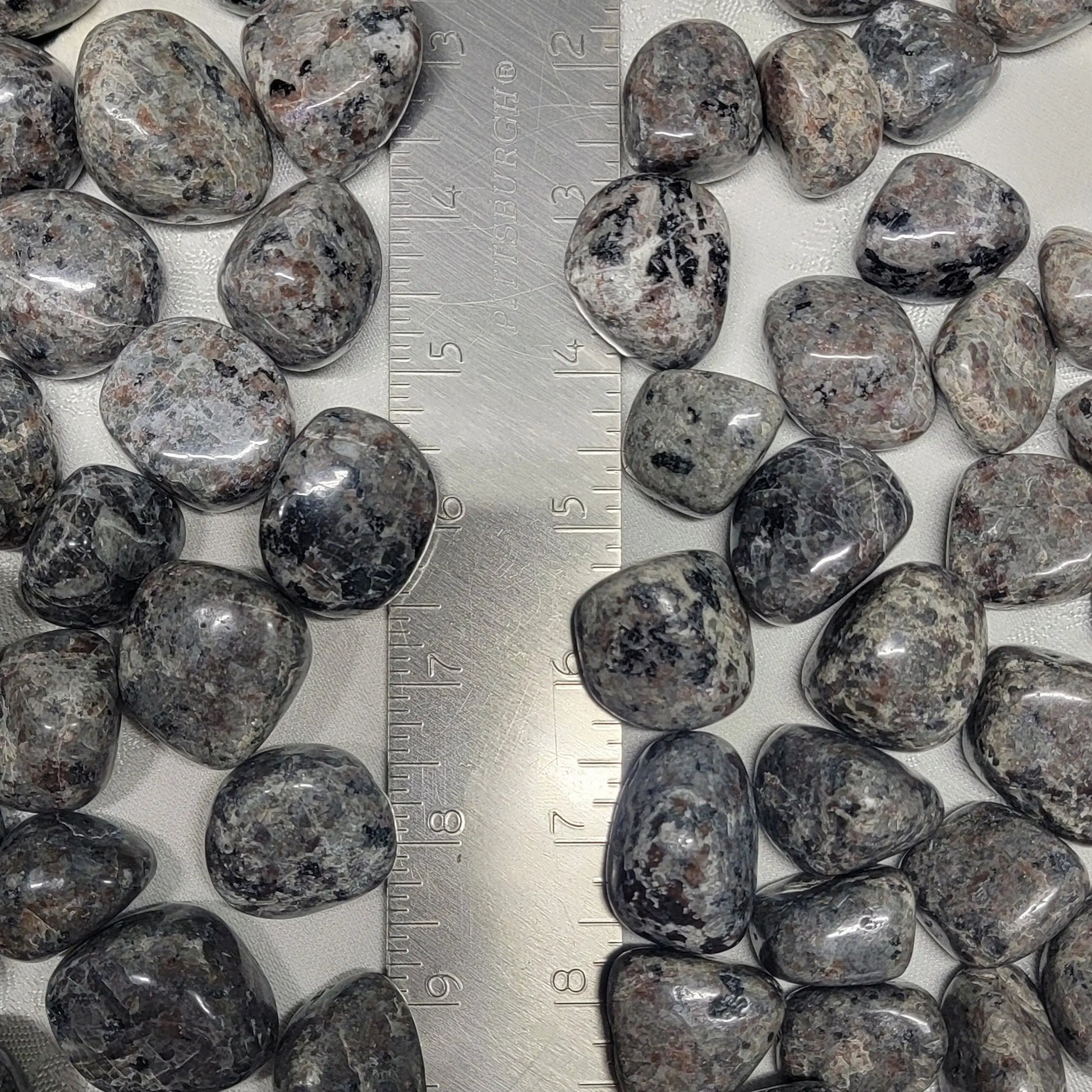 Yooperlite (Fireworks Stone) Tumbled Stone 1 pound bag (Approx. 1" - 1 1/2" ea.) Wholesale WT-0148 Shop Wholesale Crystals