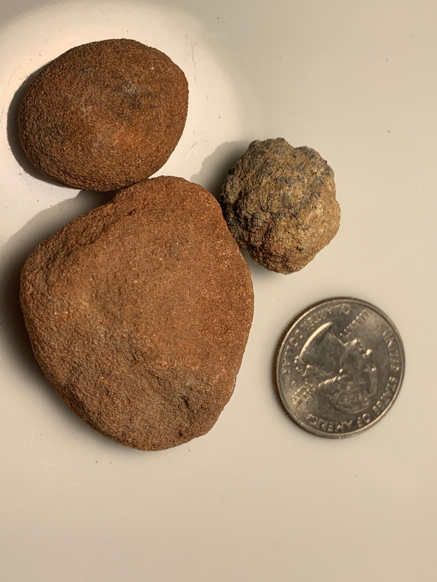 Concretion, Sandstone, Naturally Formed, Desert Stone (Approx. 1' - 1 1/2") 0472