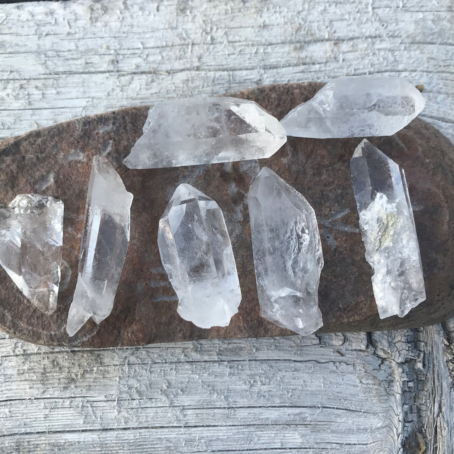 Natural Clear Quartz Crystal, (Approx  1 5/8" to 2 1/2" long) One Crystal, Metaphysical Quartz Rough 0490