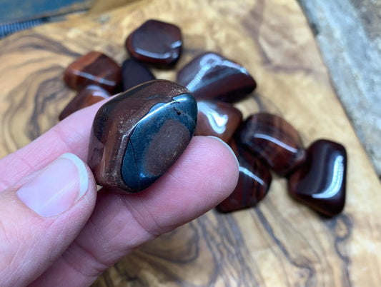 Red Tigers Eye Dragons Eye (Medium)  BIN-1356 Shop Wholesale Crystals