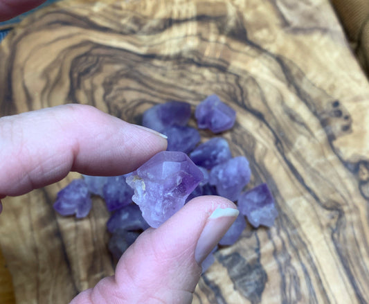 Back Bone Amethyst Crystal (Approx. 1/2" - 3/4") 1256