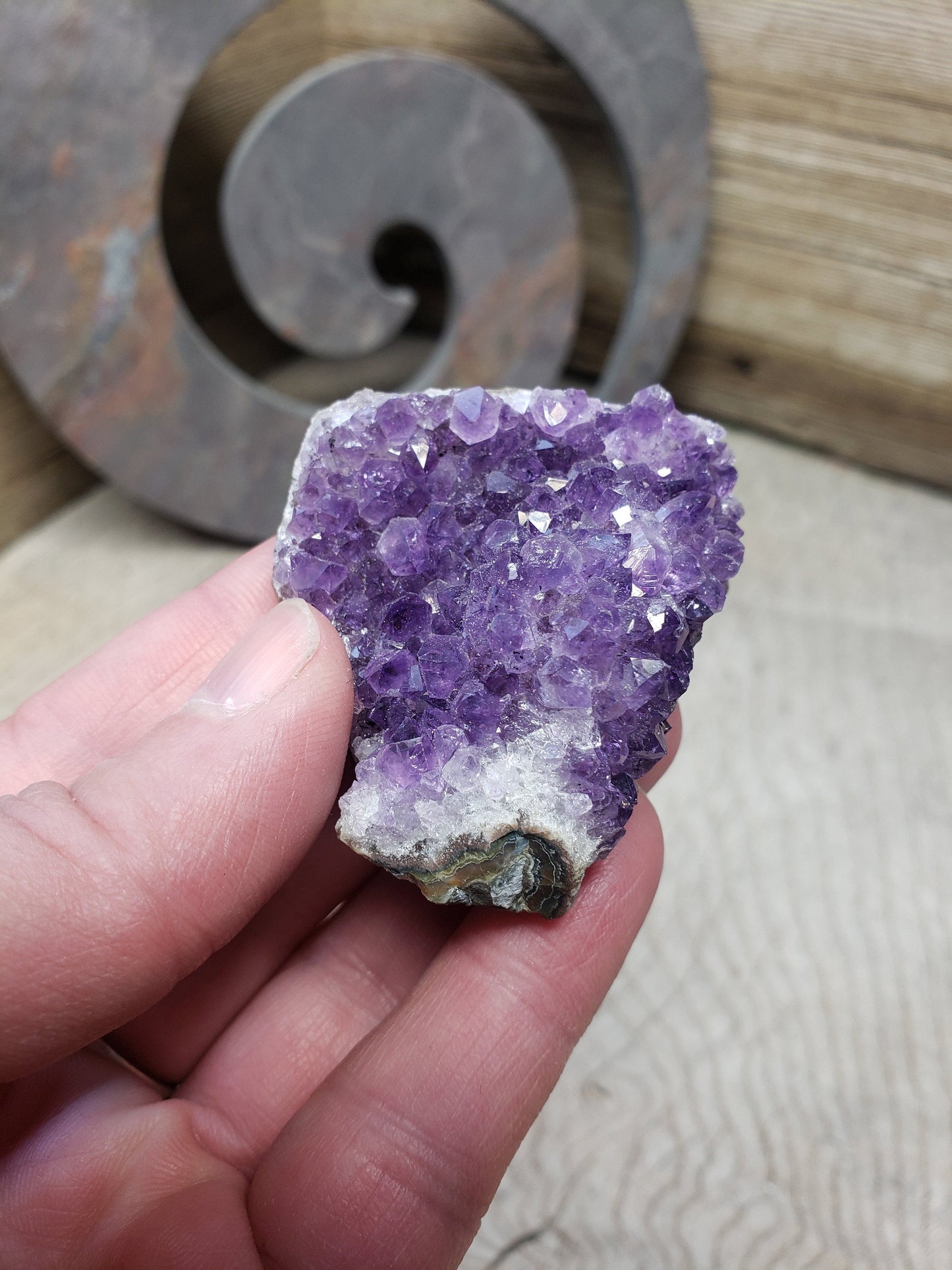 Amethyst Cluster, (Approx 1 - 1 1/2") 1290