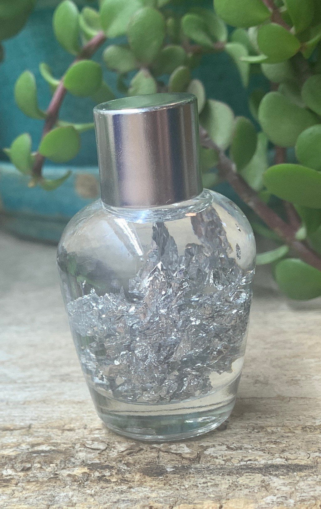 Silver Flake Treasure Bottle MYS-0003