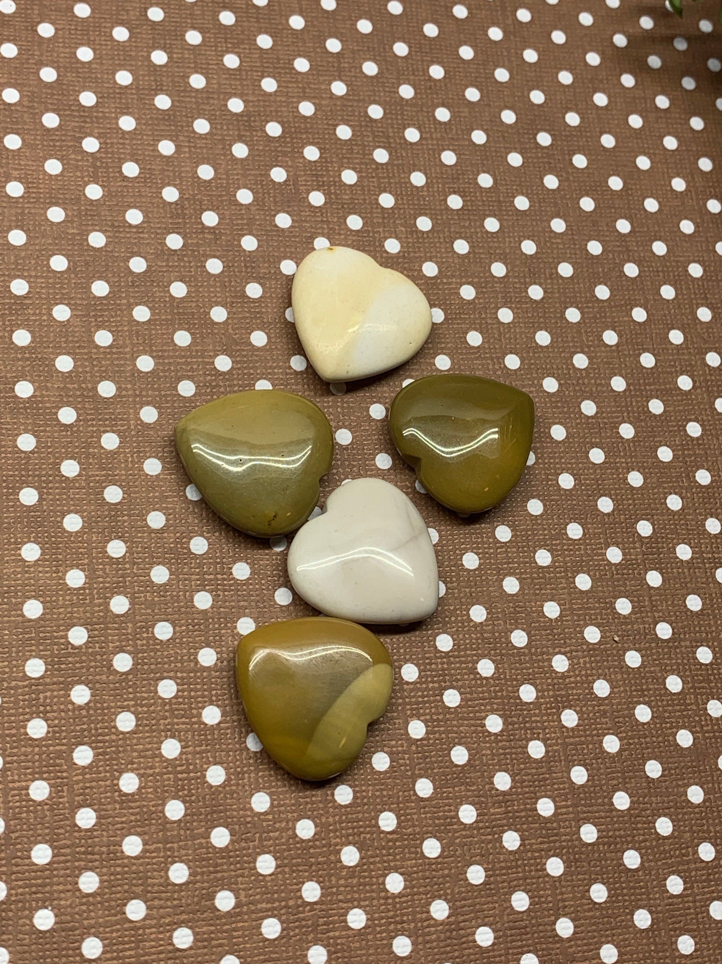 Yellow Jasper Heart 25mm 0565