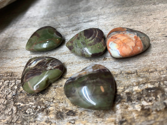 Polychrome Heart Jasper 25mm 0575 Shop Wholesale Crystals
