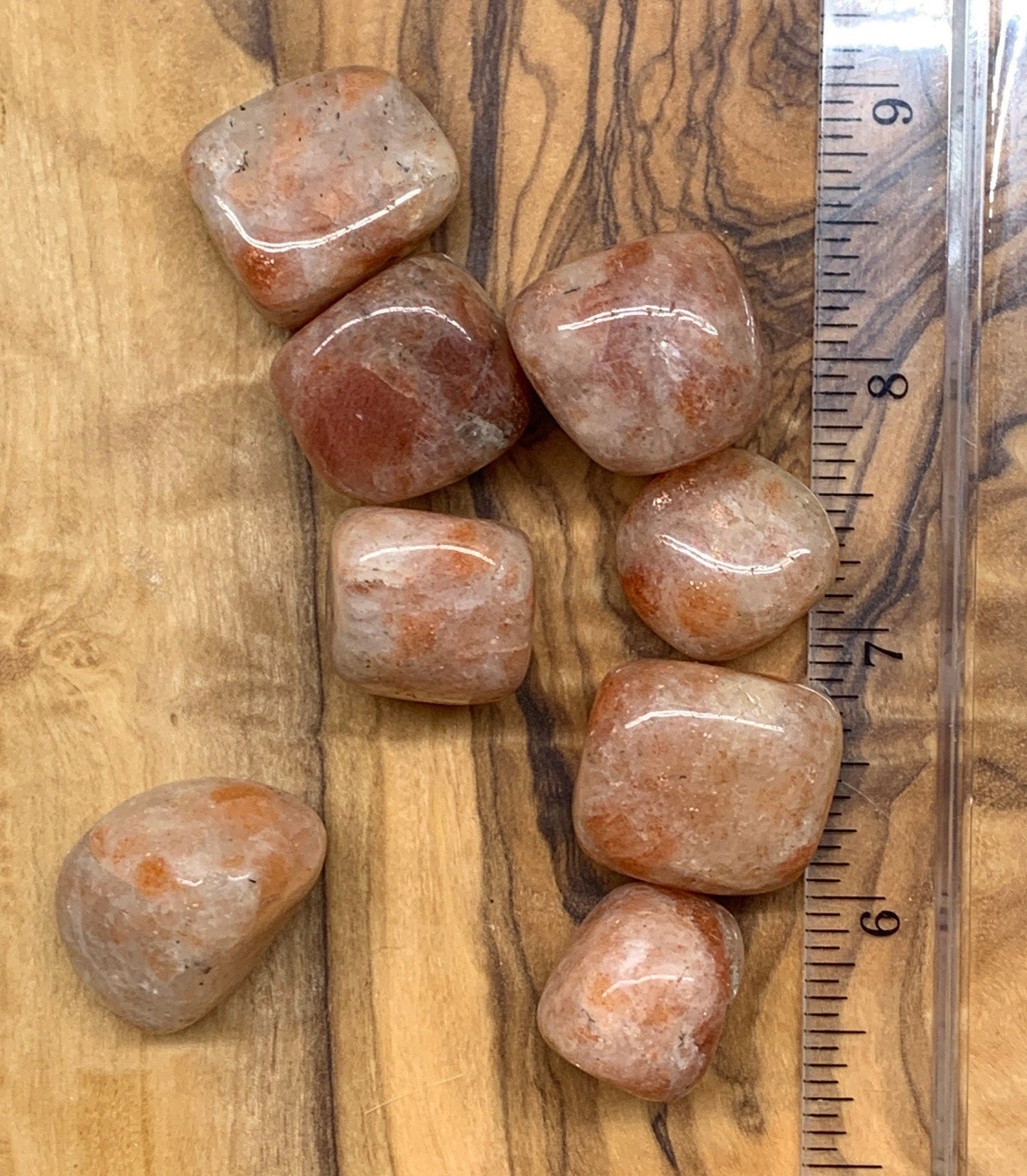 Polished Sunstone (Approx. 1" - 1 1/4") BIN-1389