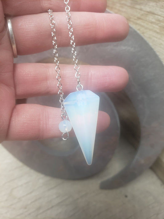 Opalite Pendulum, Beautiful, Inspiration, Crown Chakra 0945