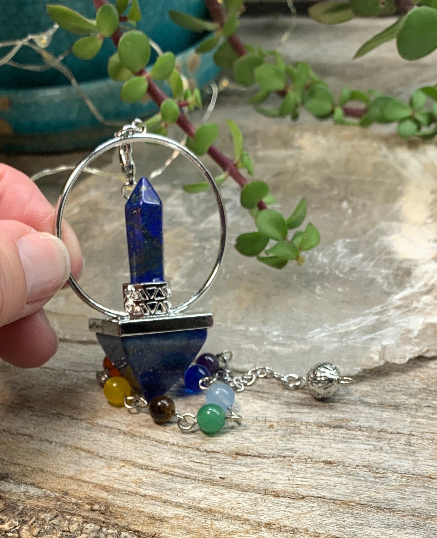 Lapis Lazuli Chakra Pendulum 1190