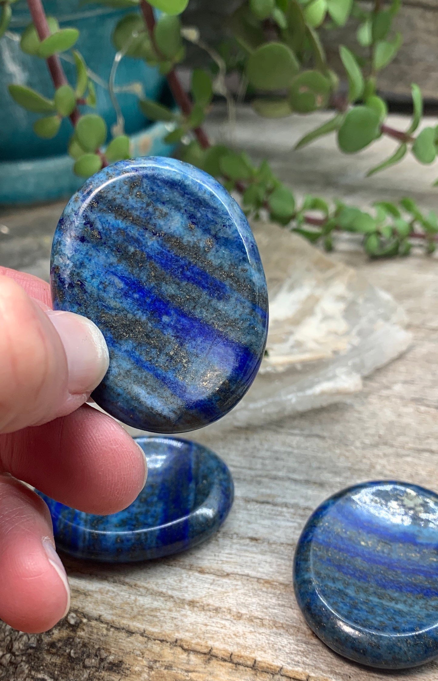 Lapis Lazuli Worry Stone 1413