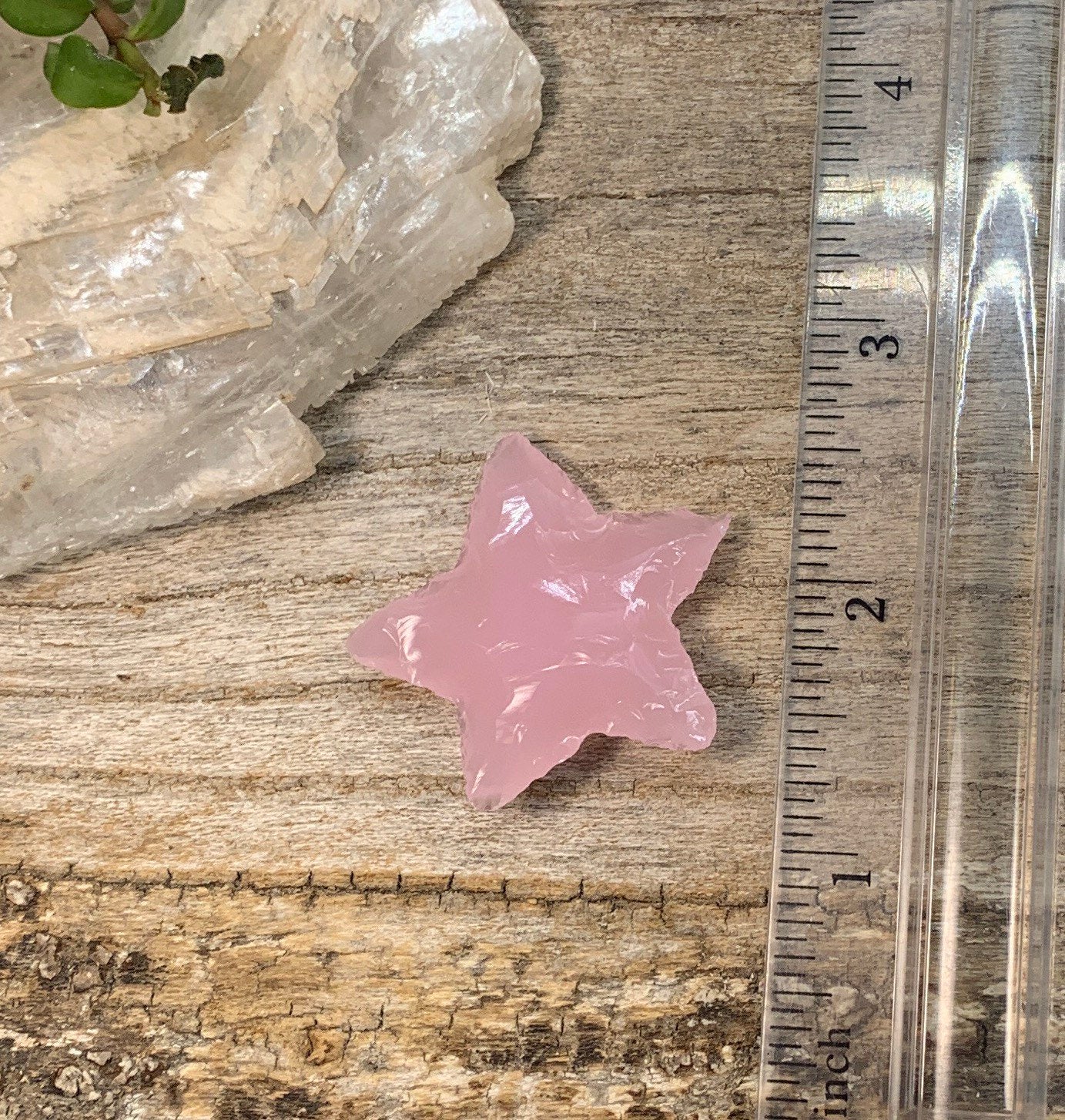 Pink Opalite Star (Approx. 1" - 1 5/8") 1370