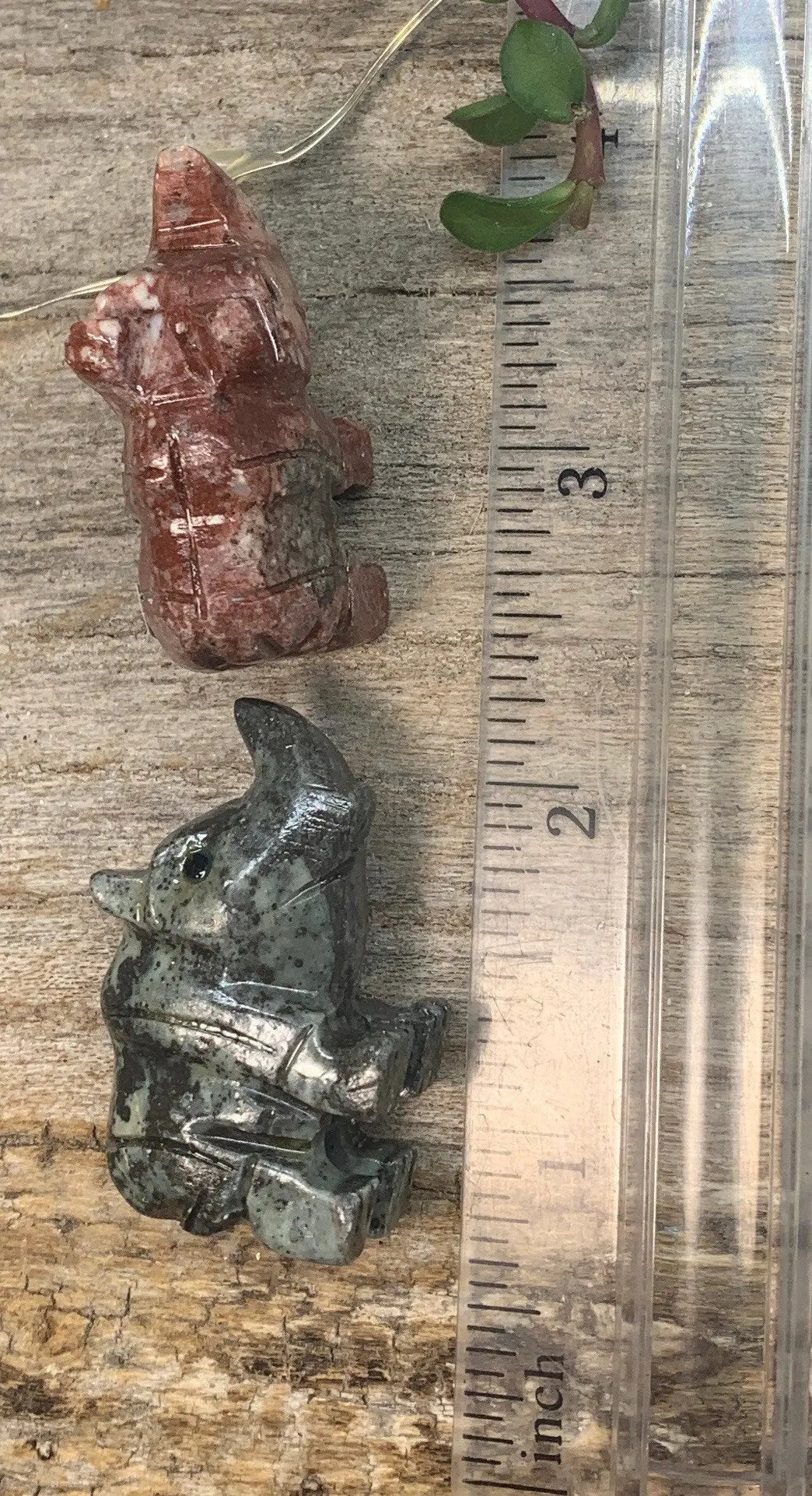 Rhinoceros Carved Soapstone (approx. 1 1/2") Figurine 0787 Shop Wholesale Crystals