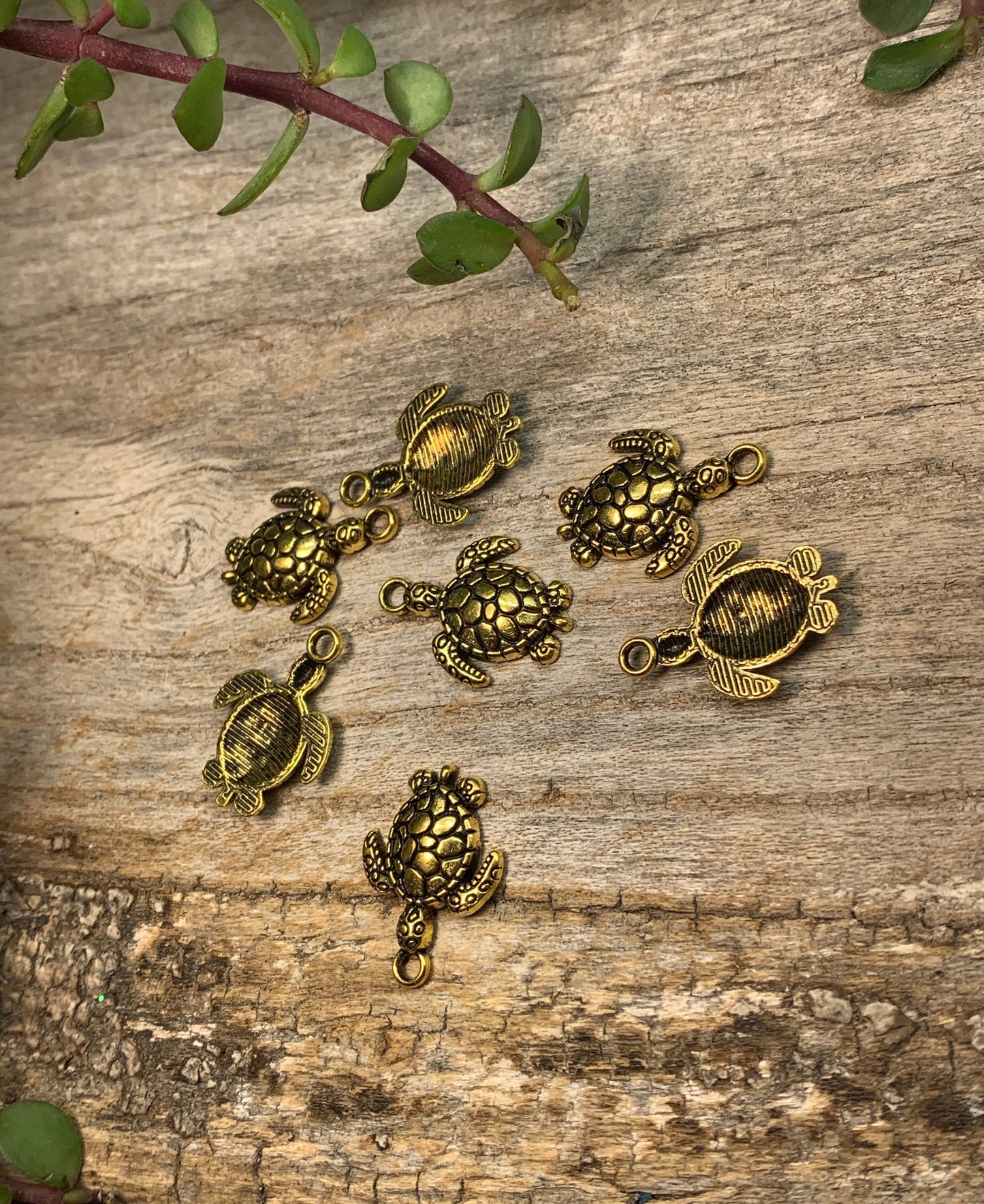 Turtle Pendant Brass Alloy 0642-C