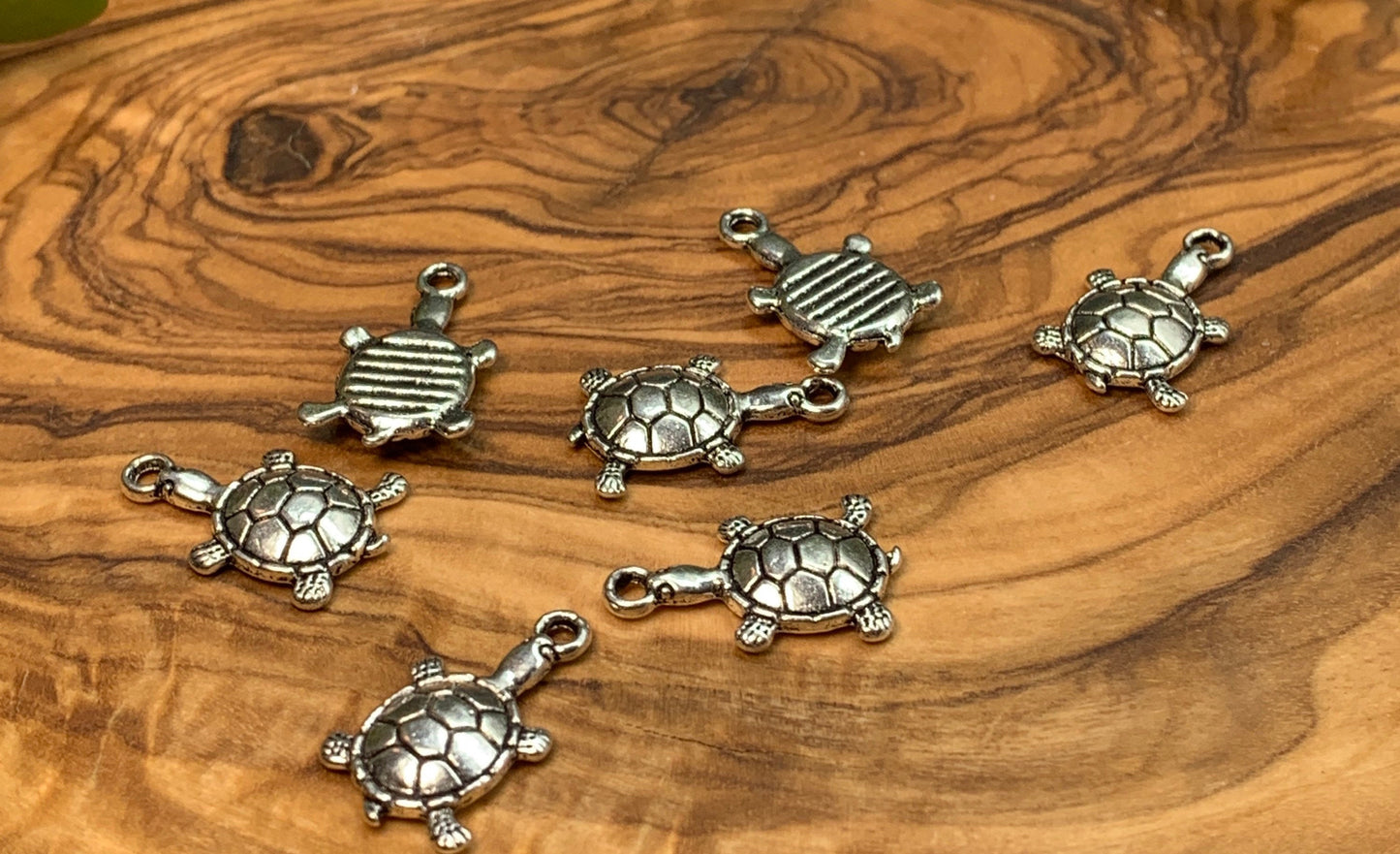 Turtle Pendant Silver Alloy 0641-E