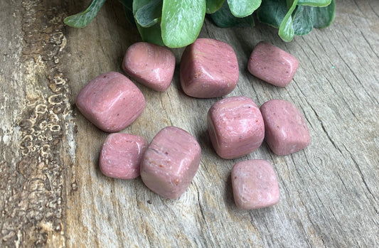 Pink Rhodonite Tumbled Stone BIN-1286 Shop Wholesale Crystals