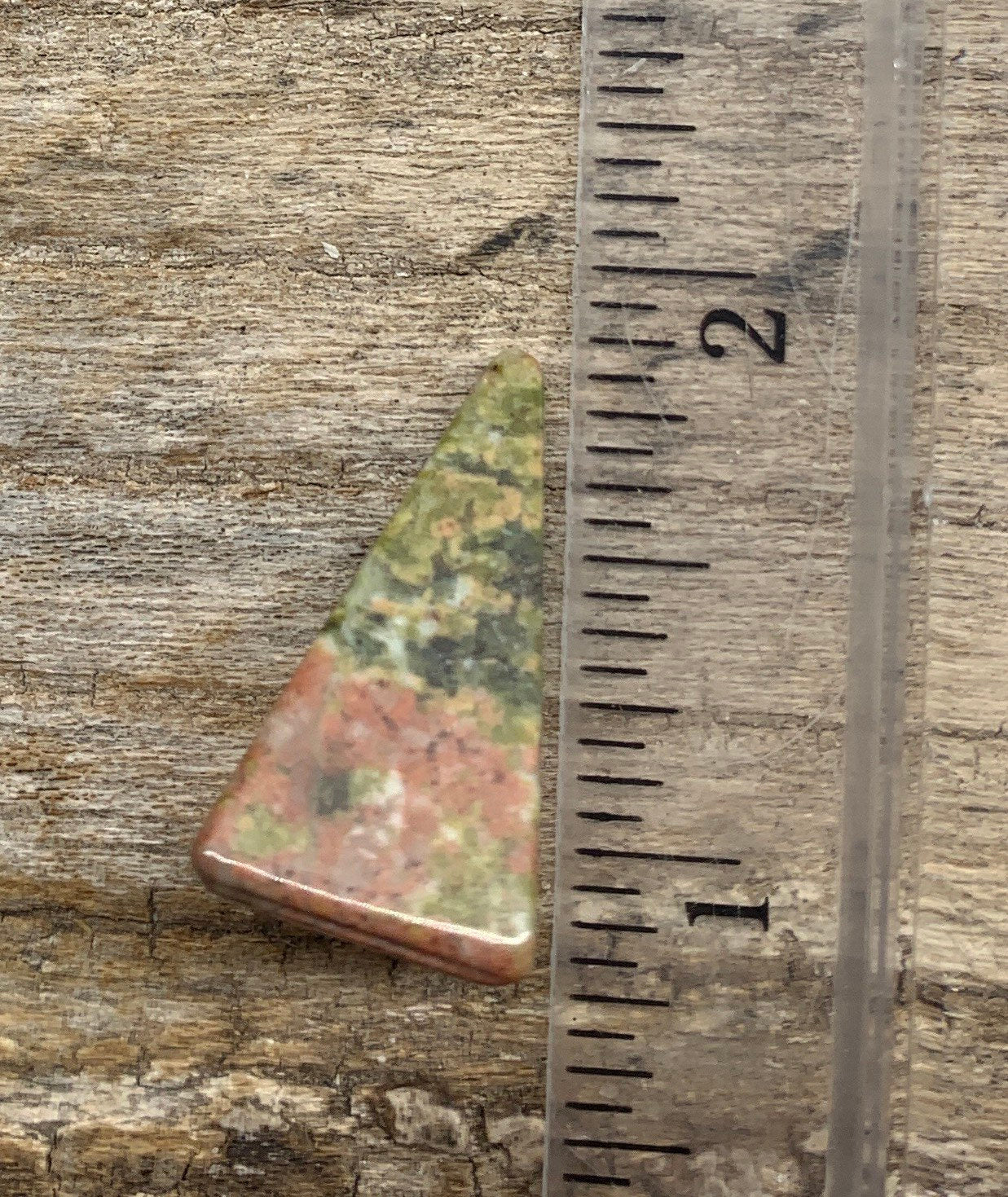 Unakite Jasper Pyramid 0342