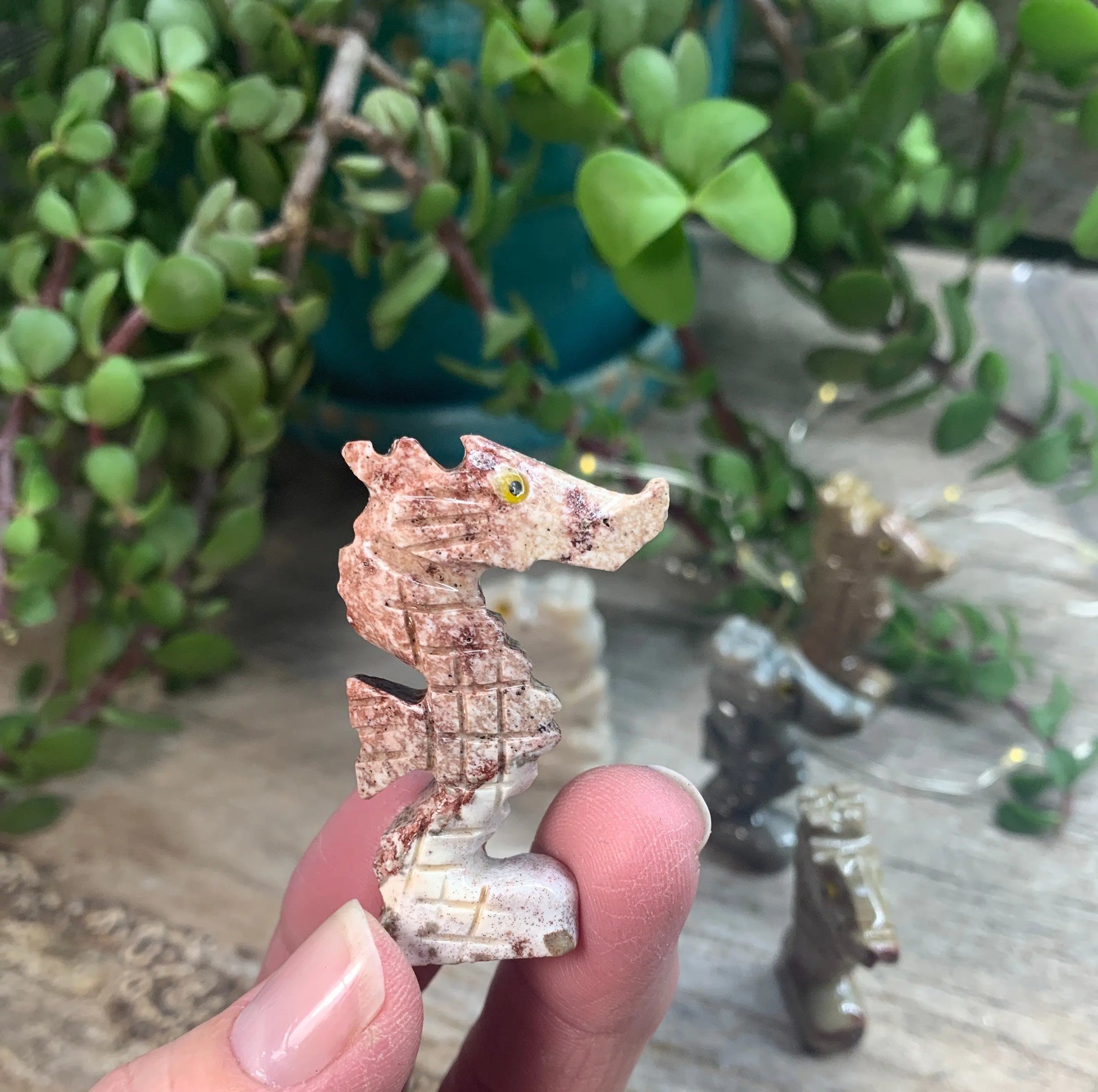Seahorse  Carved Soapstone (Approx. 2") 0761 Shop Wholesale Crystals