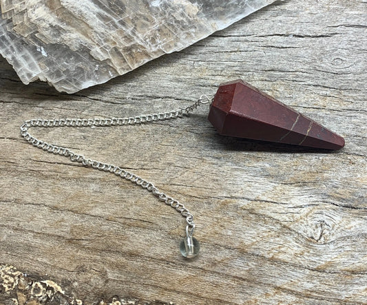 Red Jasper Pendulum 0938 Shop Wholesale Crystals