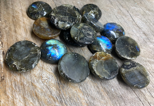 Labradorite 1” Disk BIN-1467