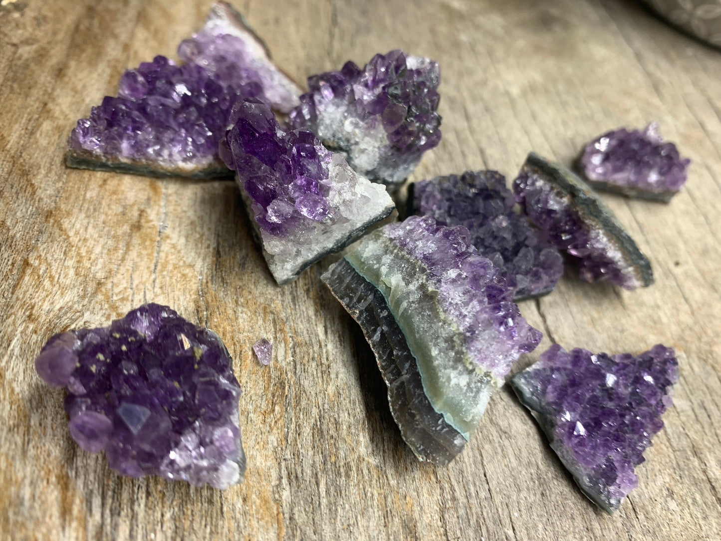 Amethyst Cluster, Natural, Beautiful, Raw (Approx 3/4”-1 1/4”) 1291