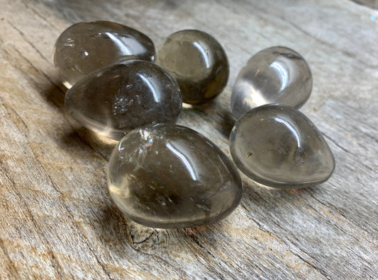 Smoky Quartz Egg 1 1/4” 0395