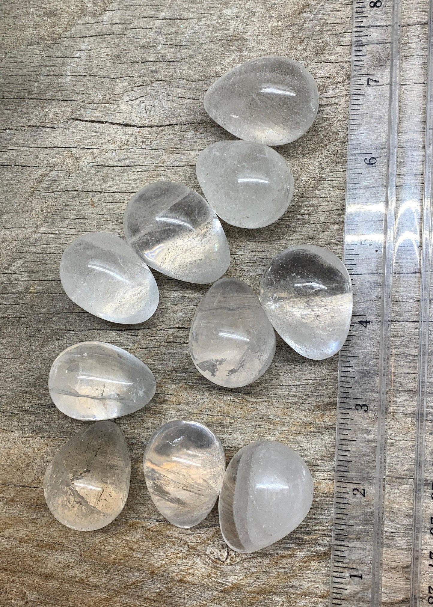 Clear Quartz Polished Egg (1”- 1 1/4”) 1548