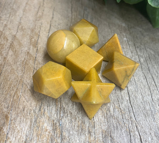 Yellow Aventurine Sacred Geometry Kit E-0016