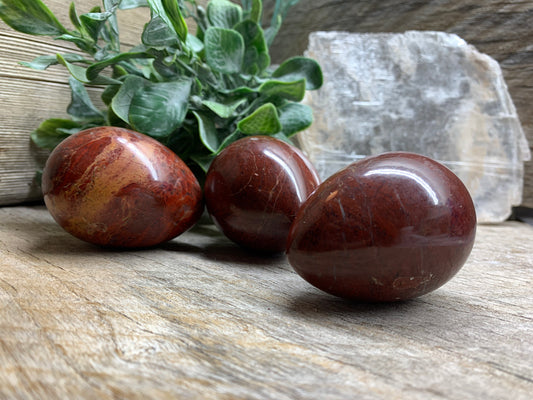 Red Jasper Egg 1 1/2”- 2” 1547