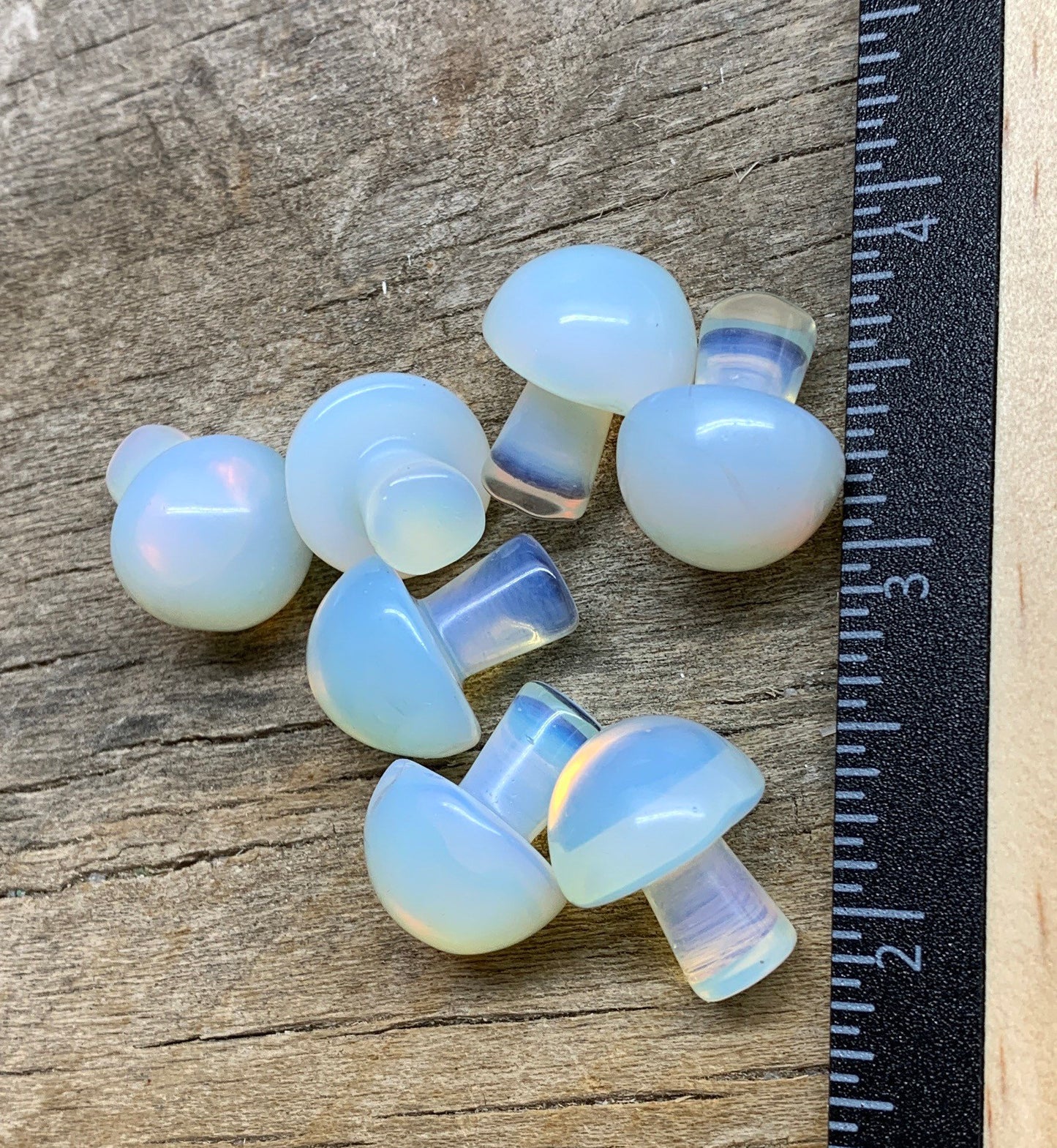 Opalite Mushroom (Approx. 5/8” x 3/4”) 0005