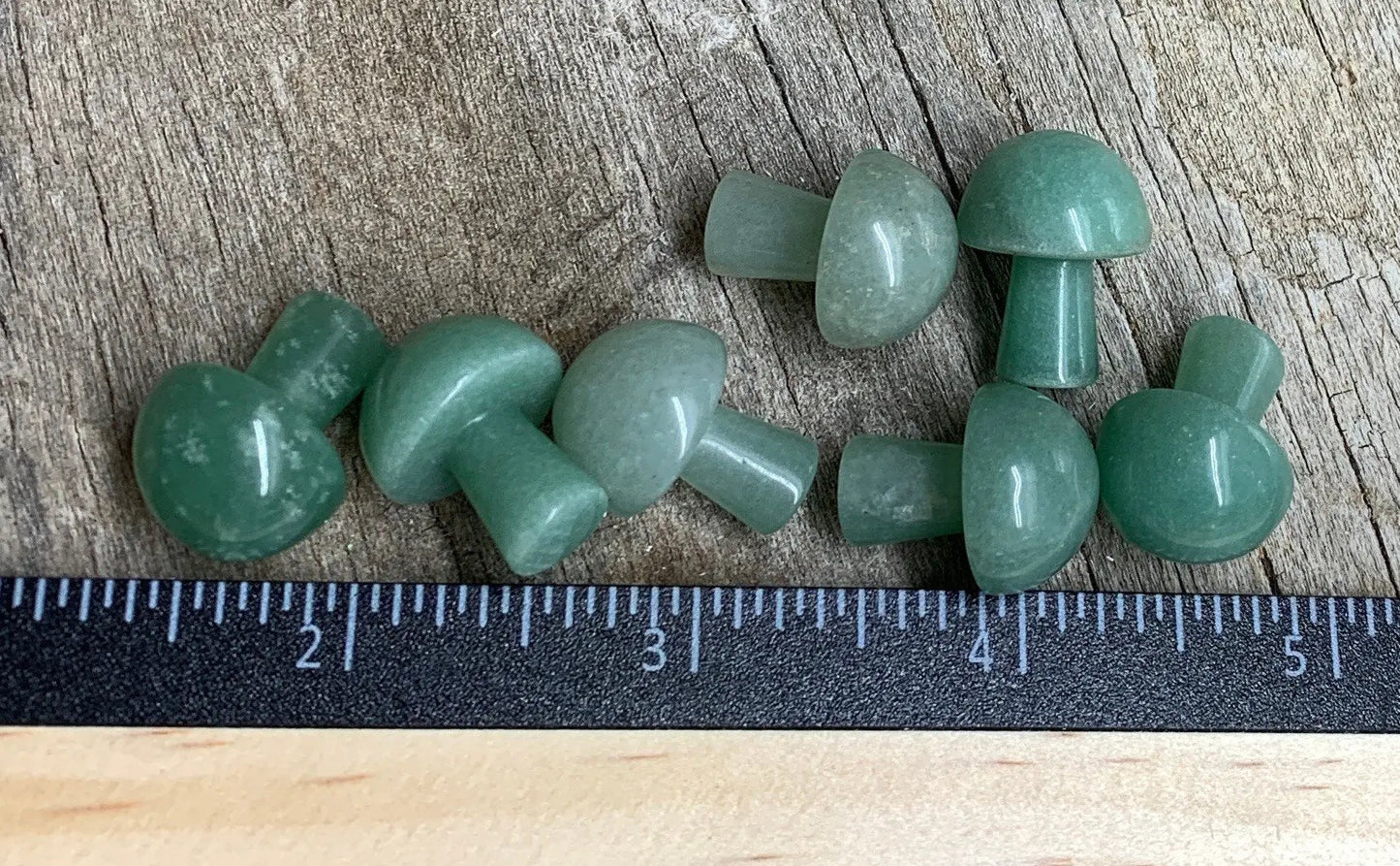 Green Aventurine Mushroom (Approx. 5/8”x 3/4”) 0009 Shop Wholesale Crystals