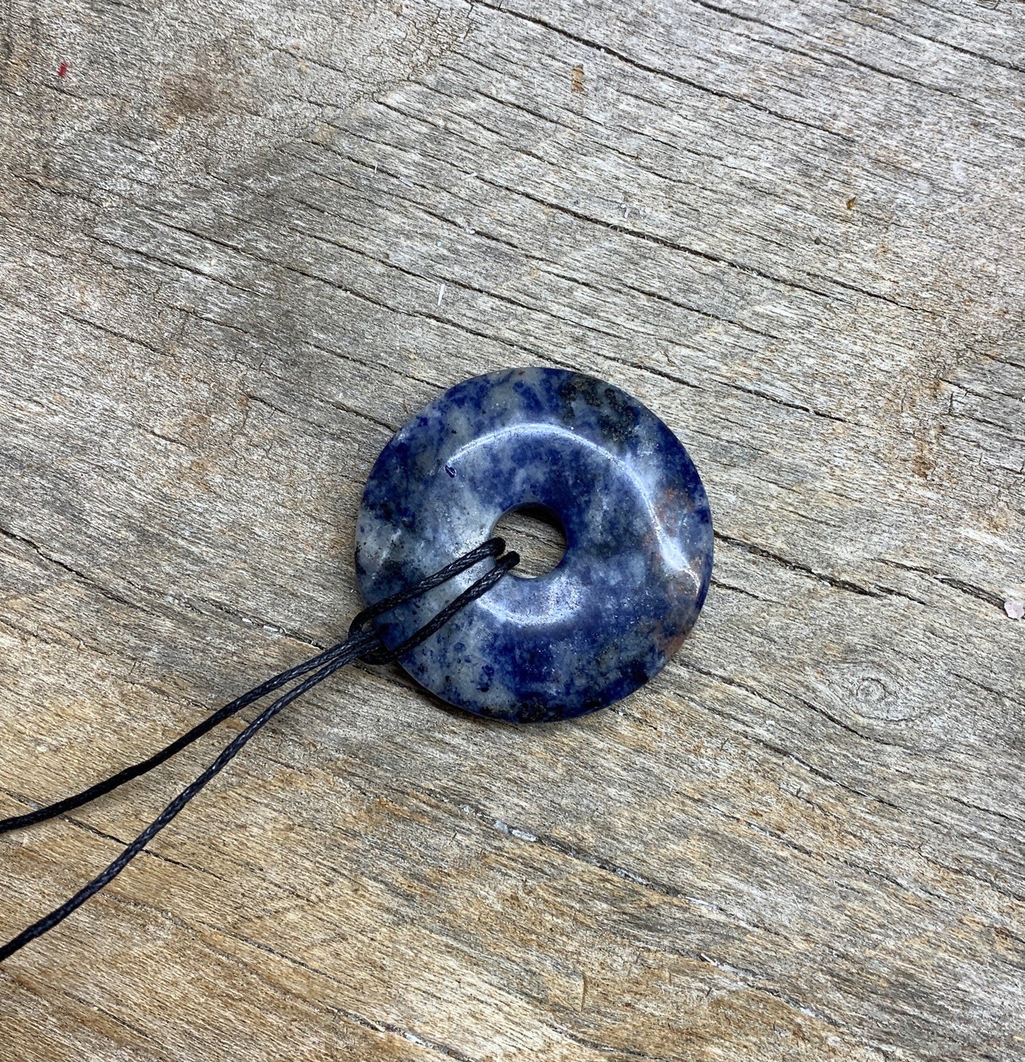 Sodalite Pi Necklace HOT-0603 40mm